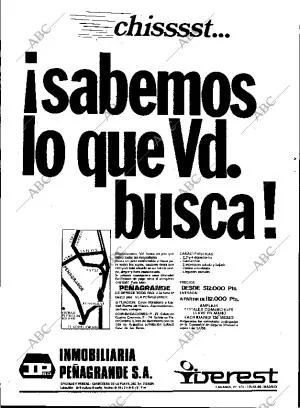ABC MADRID 21-11-1970 página 134