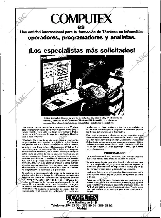 ABC MADRID 21-11-1970 página 137