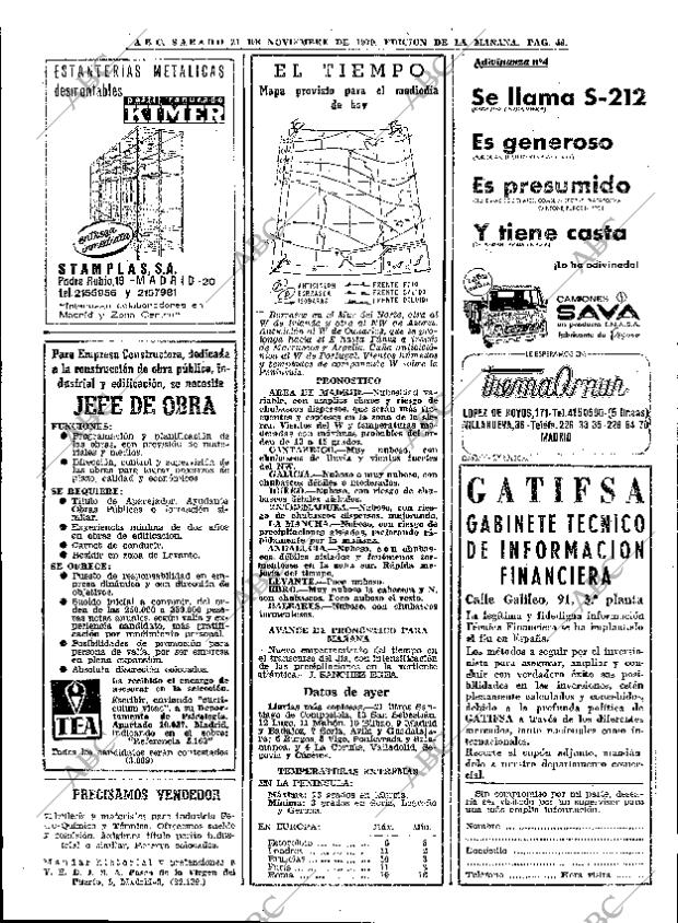 ABC MADRID 21-11-1970 página 48