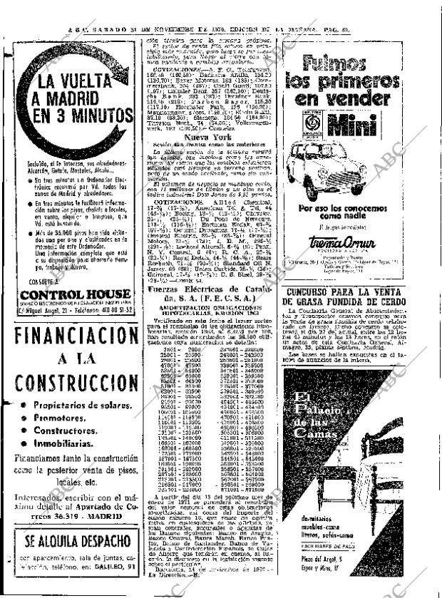 ABC MADRID 21-11-1970 página 80