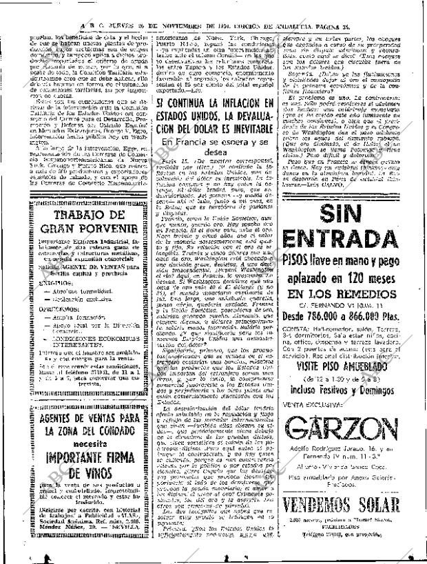ABC SEVILLA 26-11-1970 página 32