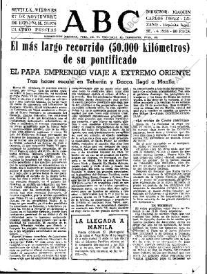 ABC SEVILLA 27-11-1970 página 31