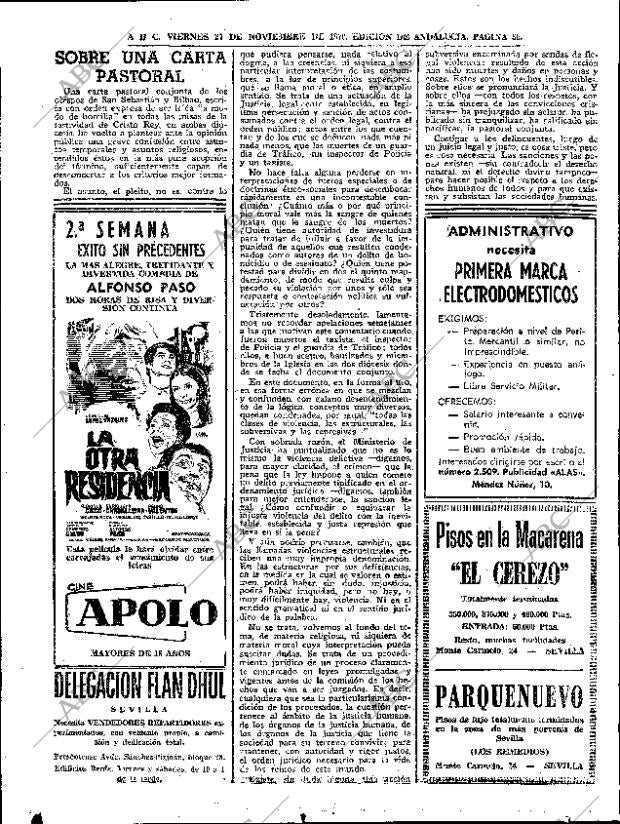 ABC SEVILLA 27-11-1970 página 36