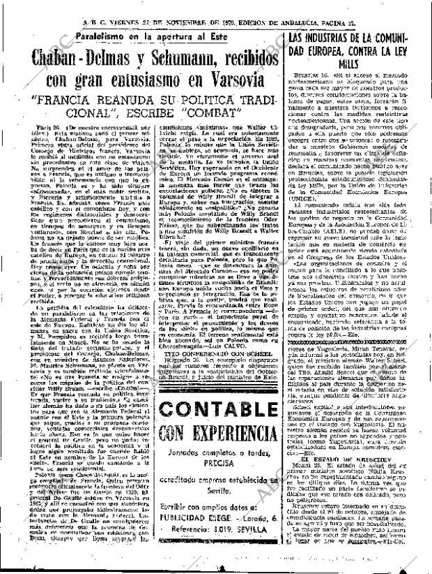 ABC SEVILLA 27-11-1970 página 37