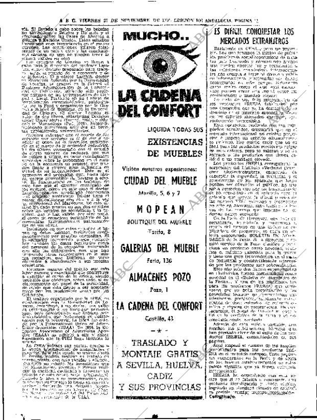 ABC SEVILLA 27-11-1970 página 42