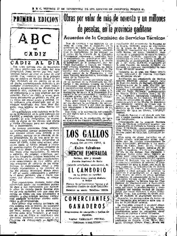 ABC SEVILLA 27-11-1970 página 51