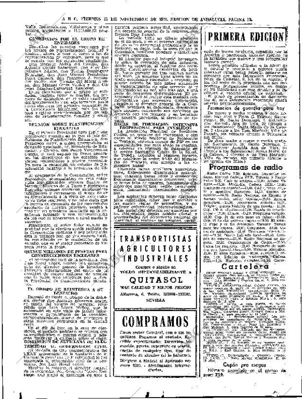 ABC SEVILLA 27-11-1970 página 52