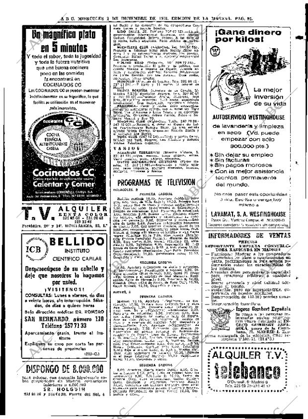 ABC MADRID 02-12-1970 página 107