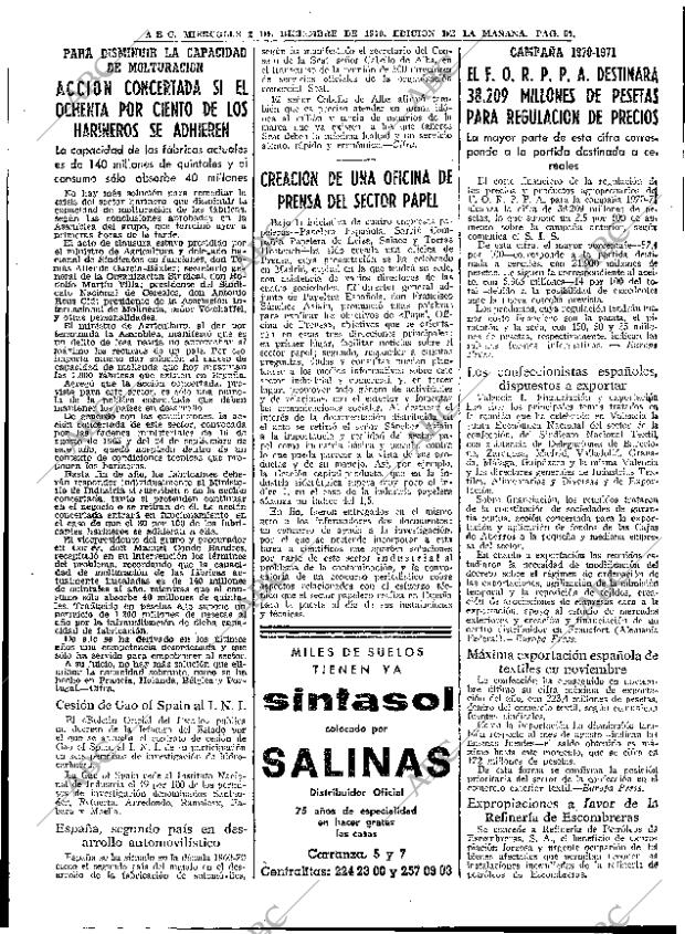 ABC MADRID 02-12-1970 página 81