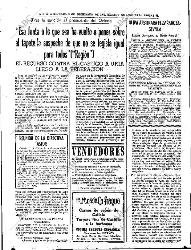 ABC SEVILLA 02-12-1970 página 63