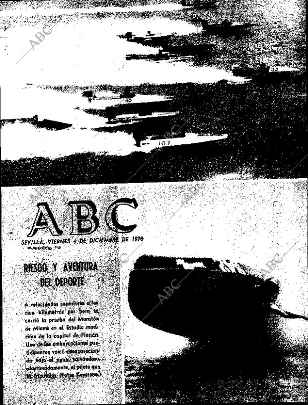 ABC SEVILLA 04-12-1970 página 1