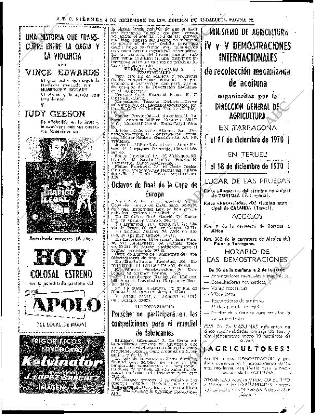 ABC SEVILLA 04-12-1970 página 62