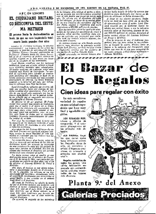ABC MADRID 05-12-1970 página 49