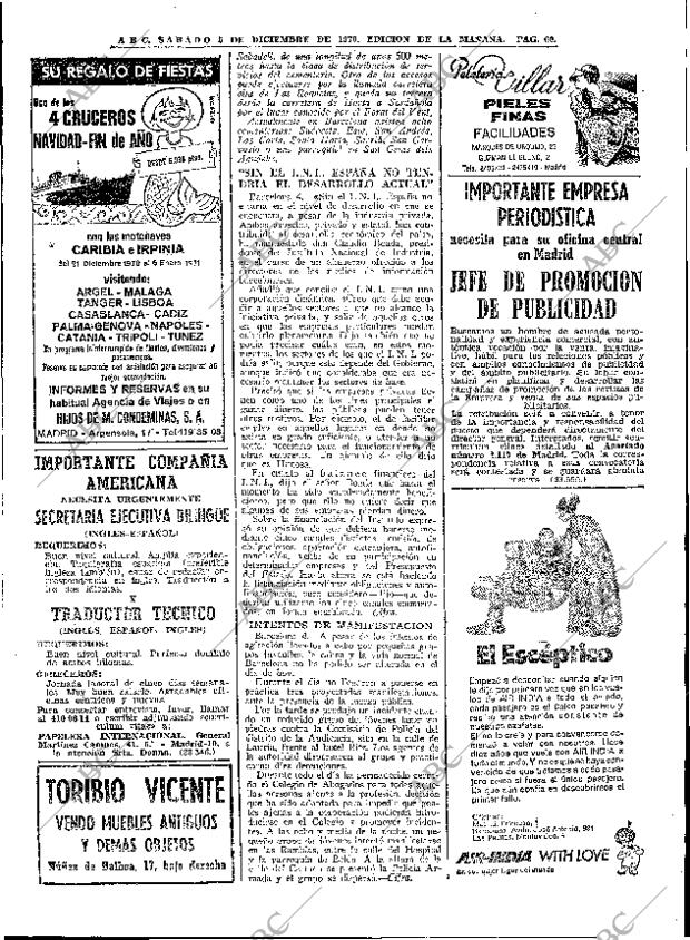 ABC MADRID 05-12-1970 página 62