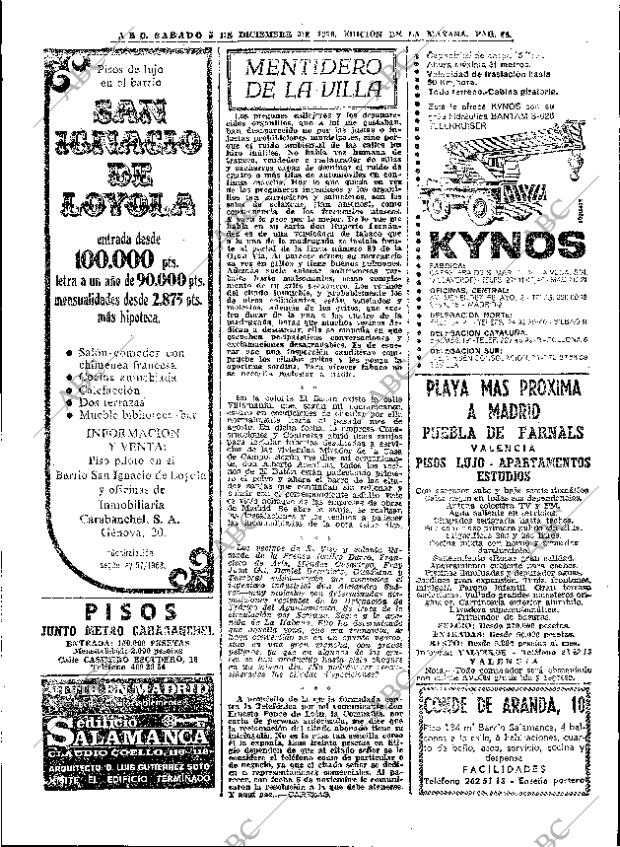 ABC MADRID 05-12-1970 página 66