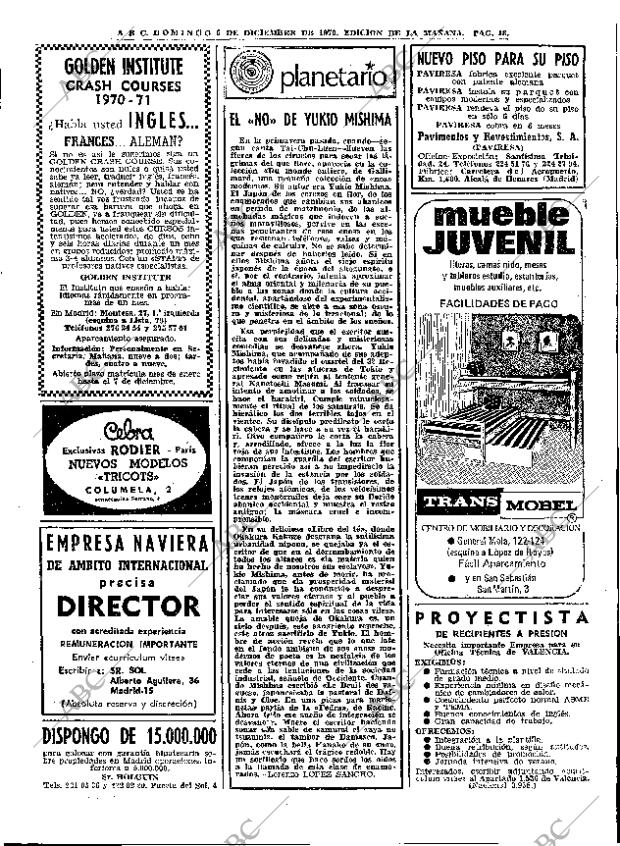 ABC MADRID 06-12-1970 página 18