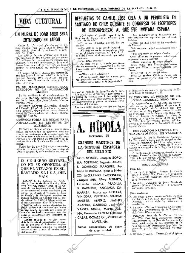 ABC MADRID 06-12-1970 página 49