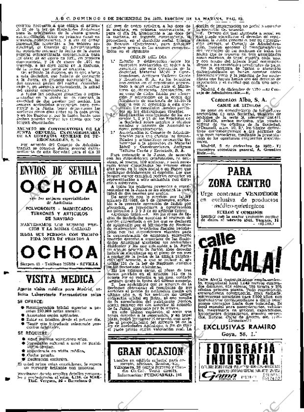 ABC MADRID 06-12-1970 página 62