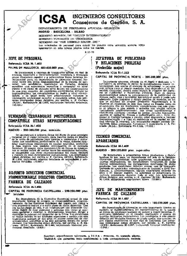 ABC MADRID 08-12-1970 página 16