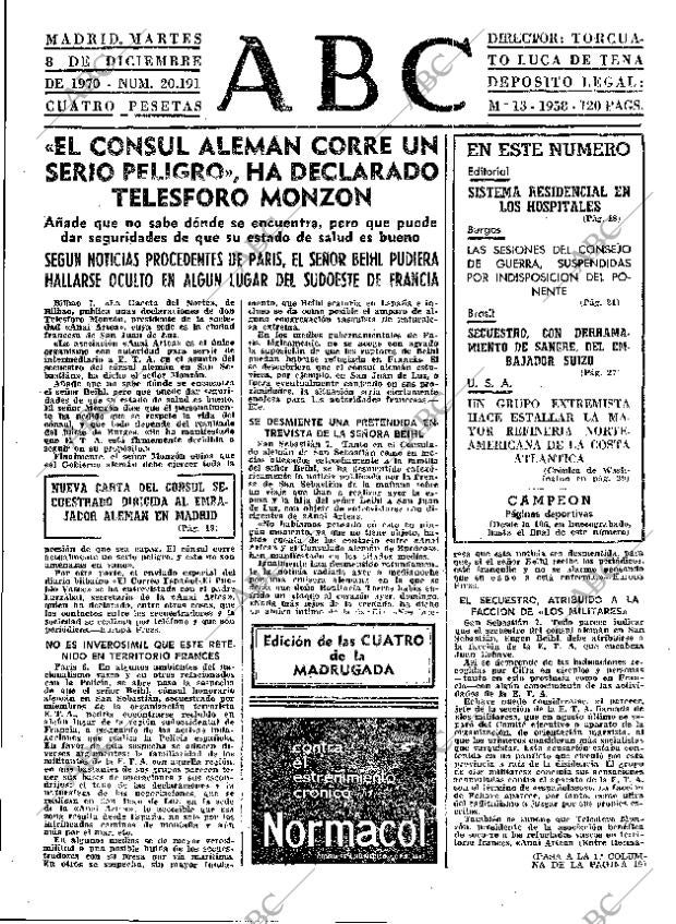 ABC MADRID 08-12-1970 página 17