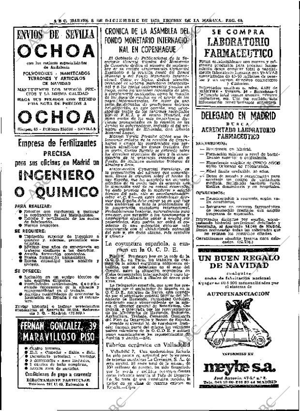 ABC MADRID 08-12-1970 página 60
