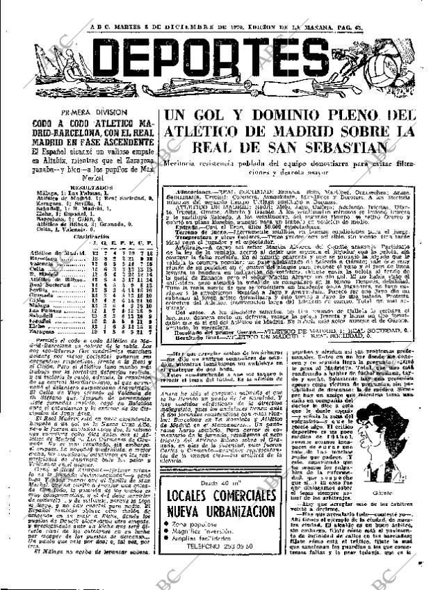ABC MADRID 08-12-1970 página 65