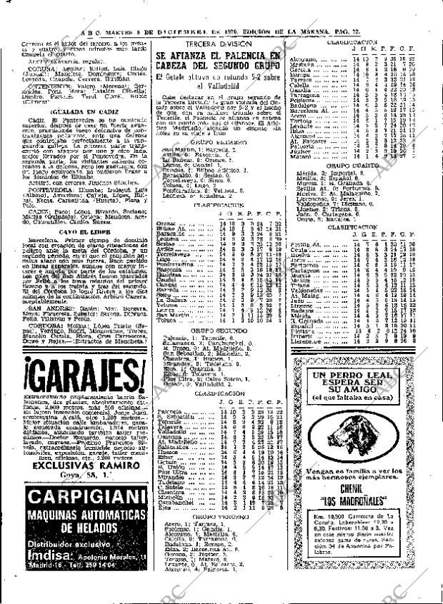 ABC MADRID 08-12-1970 página 72