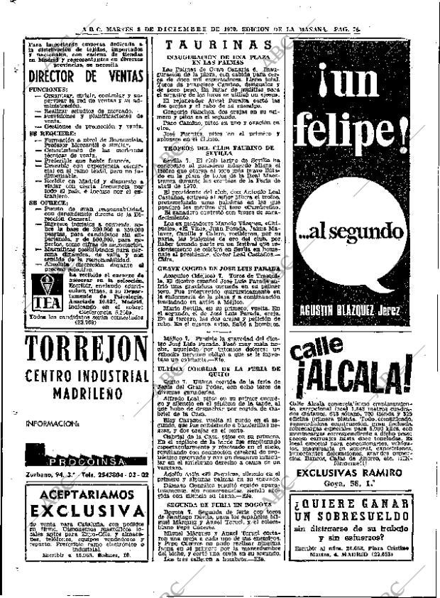 ABC MADRID 08-12-1970 página 76