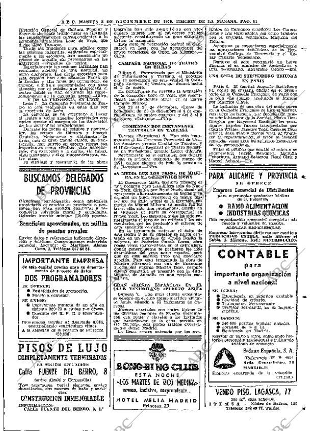 ABC MADRID 08-12-1970 página 81