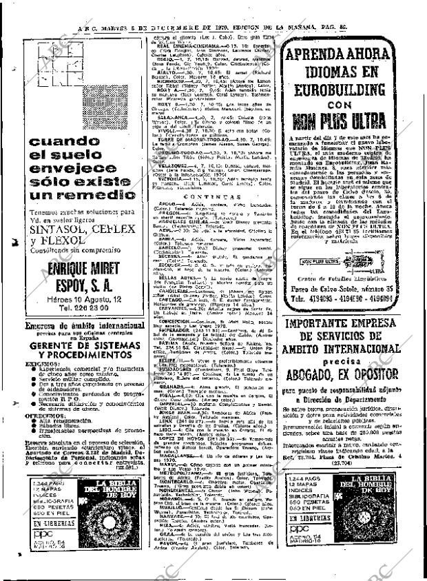 ABC MADRID 08-12-1970 página 86