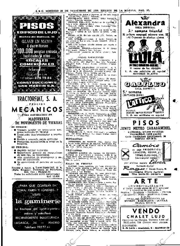 ABC MADRID 08-12-1970 página 87