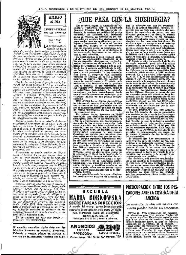 ABC MADRID 09-12-1970 página 51