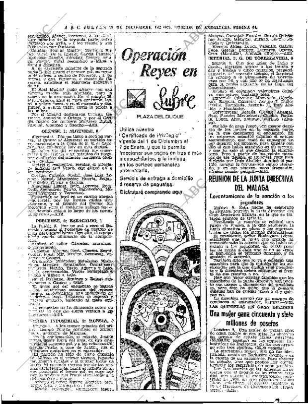 ABC SEVILLA 10-12-1970 página 44