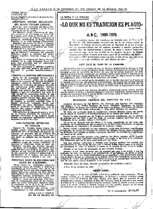 ABC MADRID 12-12-1970 página 27