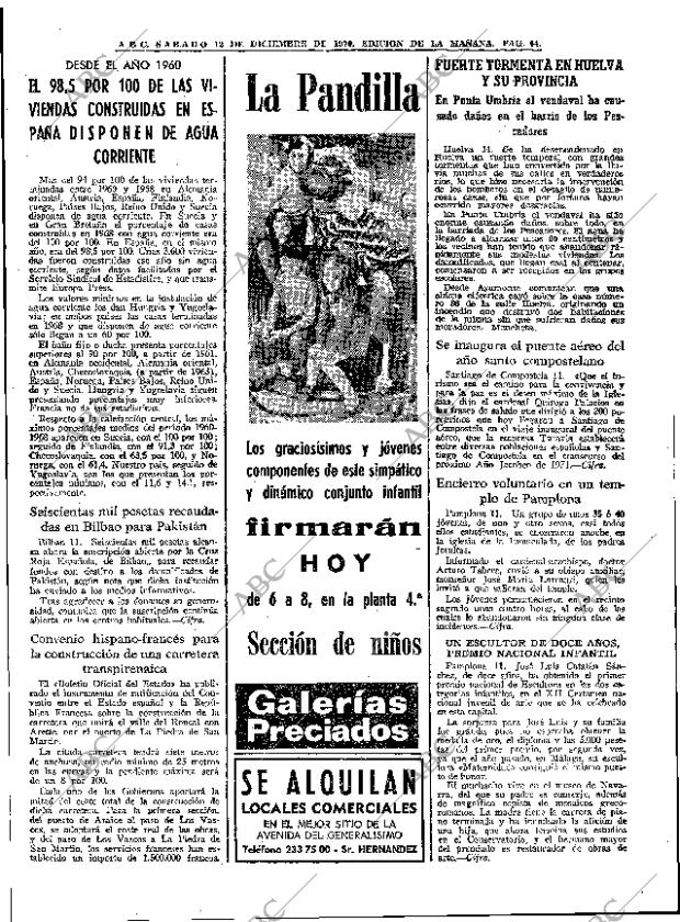 ABC MADRID 12-12-1970 página 44