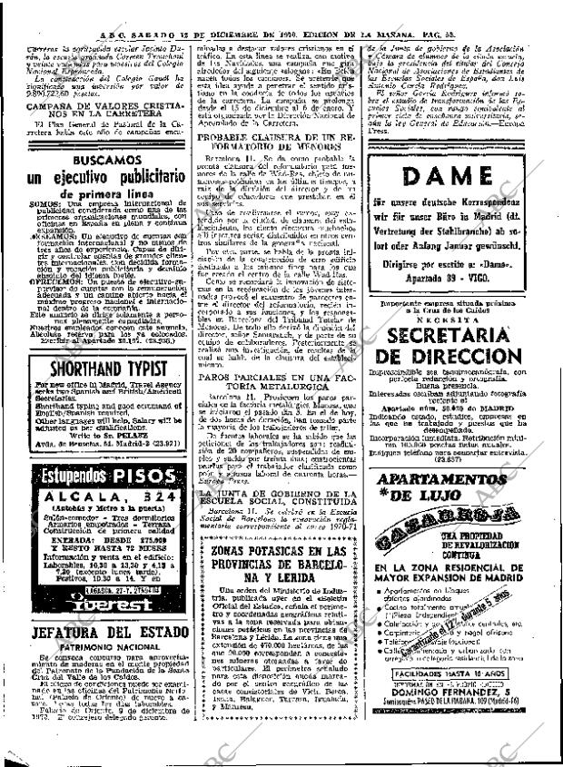 ABC MADRID 12-12-1970 página 52