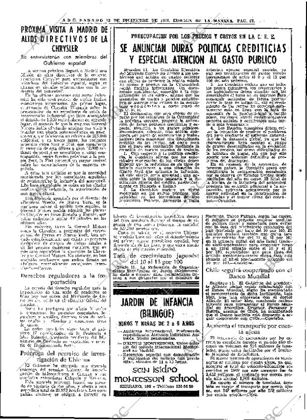 ABC MADRID 12-12-1970 página 67