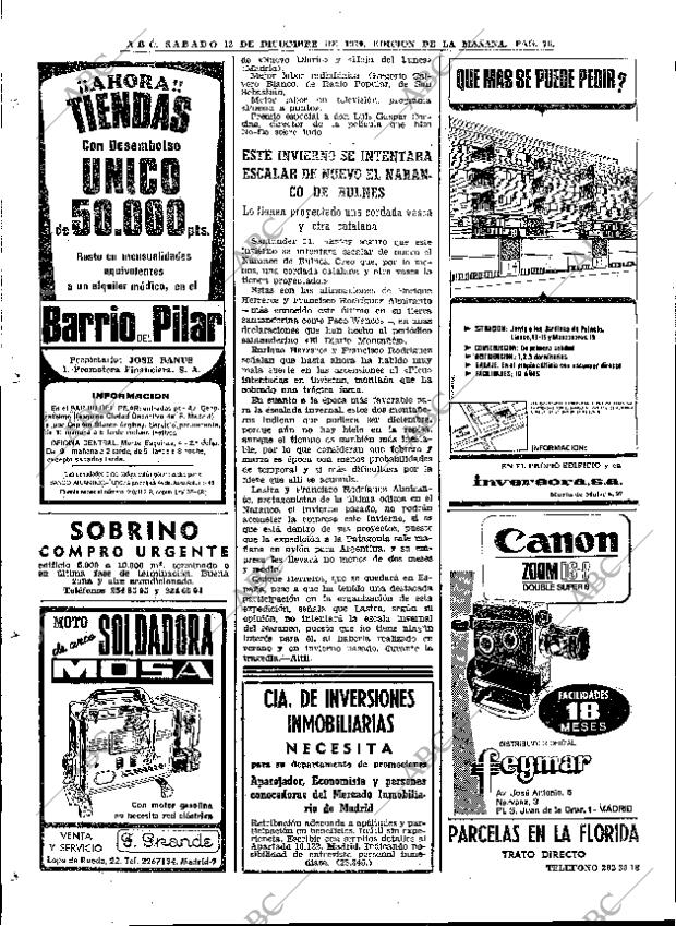 ABC MADRID 12-12-1970 página 76