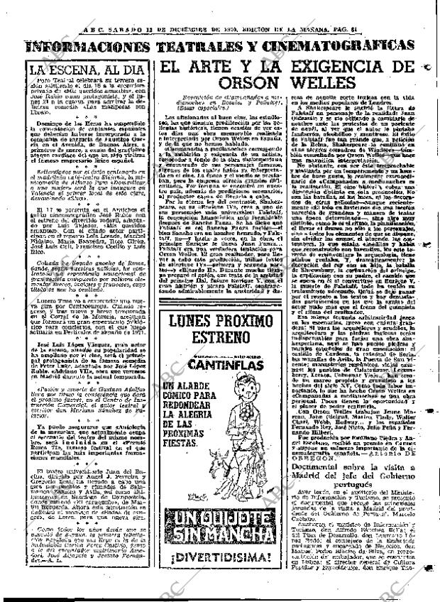 ABC MADRID 12-12-1970 página 81