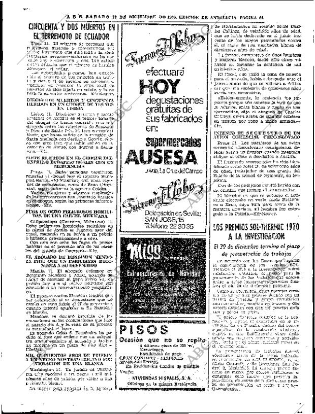 ABC SEVILLA 12-12-1970 página 42