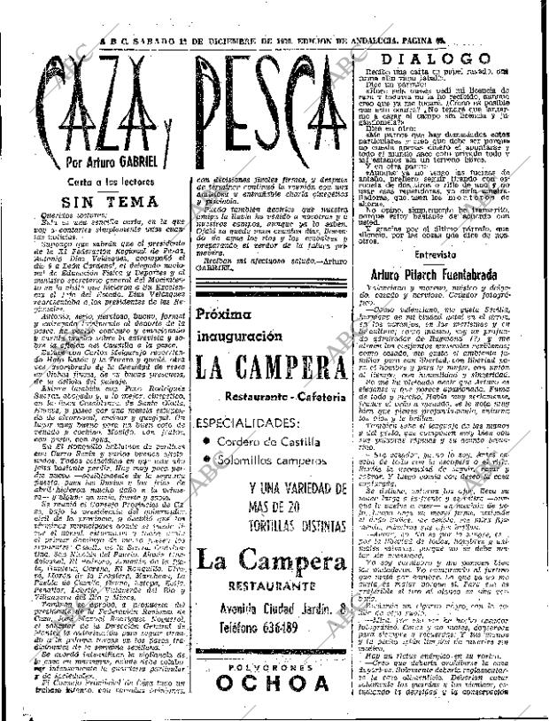 ABC SEVILLA 12-12-1970 página 59