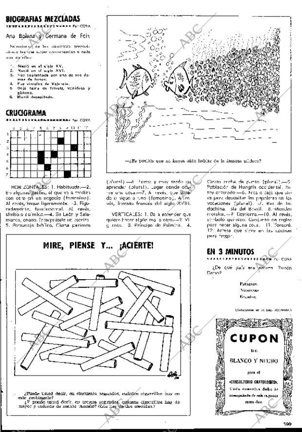 BLANCO Y NEGRO MADRID 12-12-1970 página 109