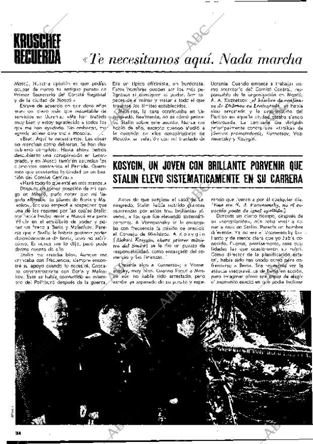 BLANCO Y NEGRO MADRID 12-12-1970 página 34