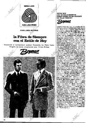 BLANCO Y NEGRO MADRID 12-12-1970 página 76