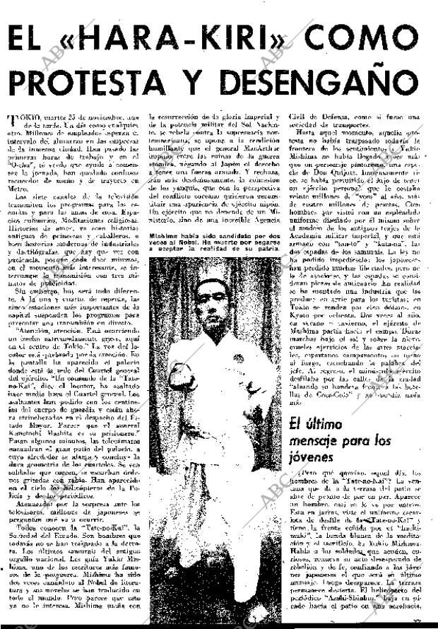 BLANCO Y NEGRO MADRID 12-12-1970 página 77