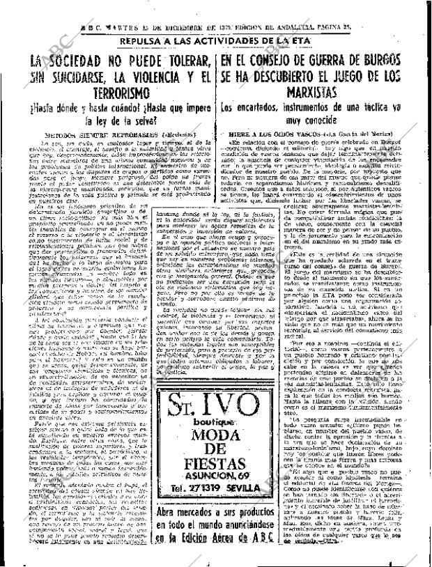 ABC SEVILLA 15-12-1970 página 35