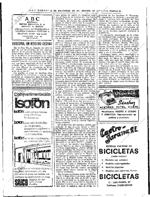 ABC SEVILLA 15-12-1970 página 36