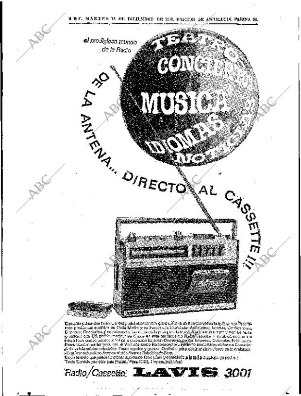 ABC SEVILLA 15-12-1970 página 52