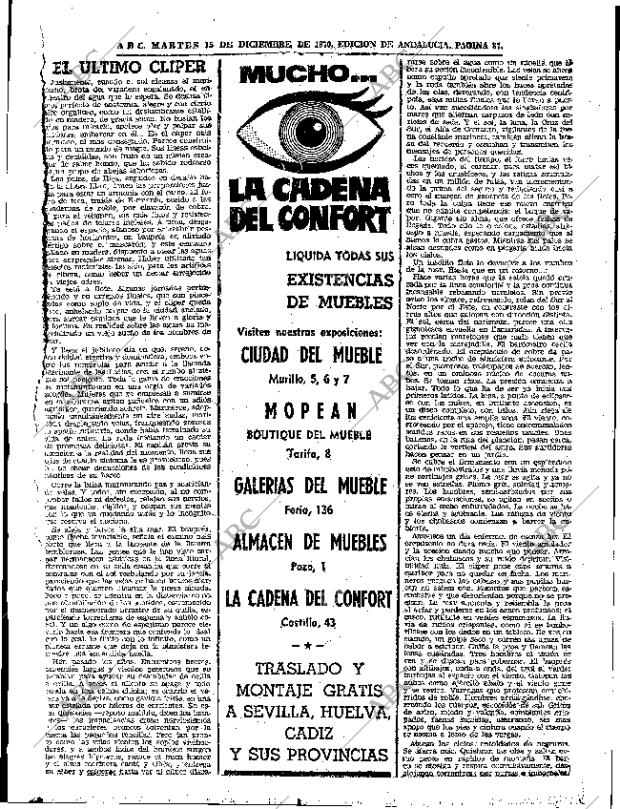 ABC SEVILLA 15-12-1970 página 85