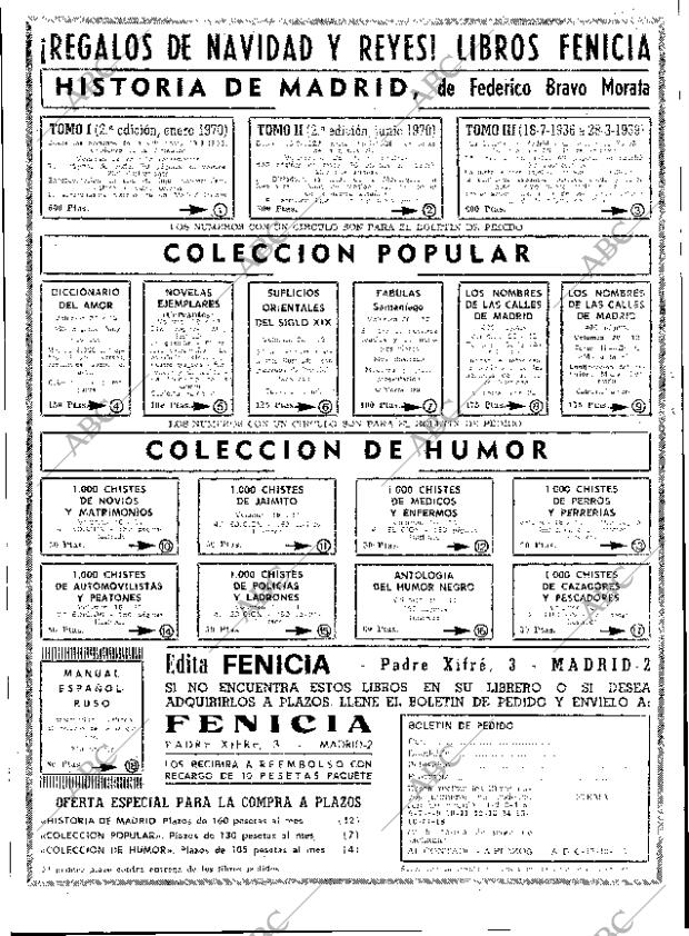 ABC MADRID 17-12-1970 página 118